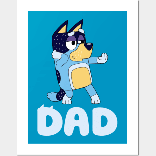 DANCING  DAD Posters and Art